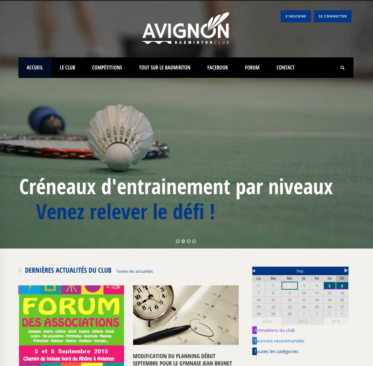 Avignon badminton club — capture 1