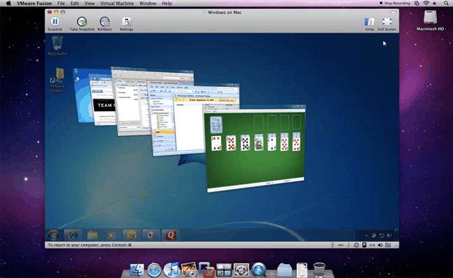 Vmware fusion